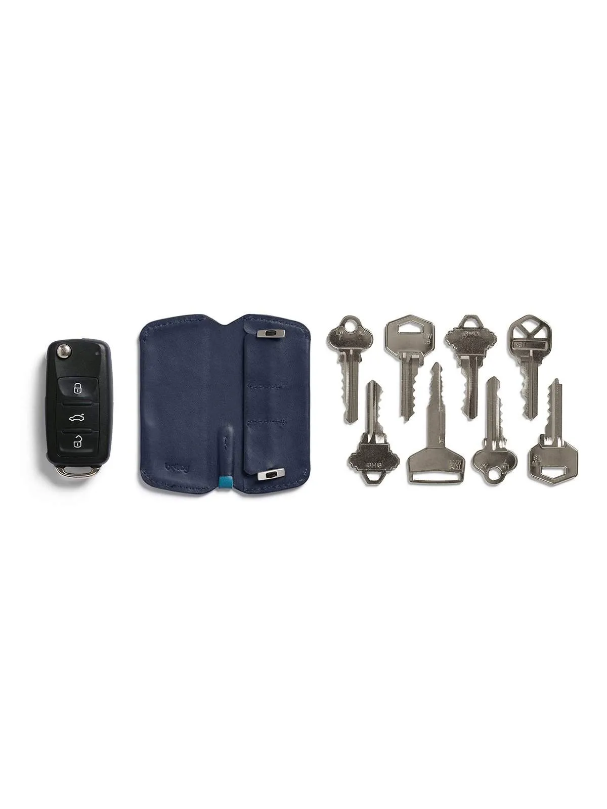 Bellroy Key Cover Plus Bluesteel