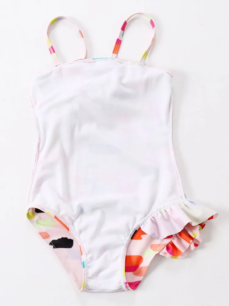 Big Girl Multi-color Bathing Suit