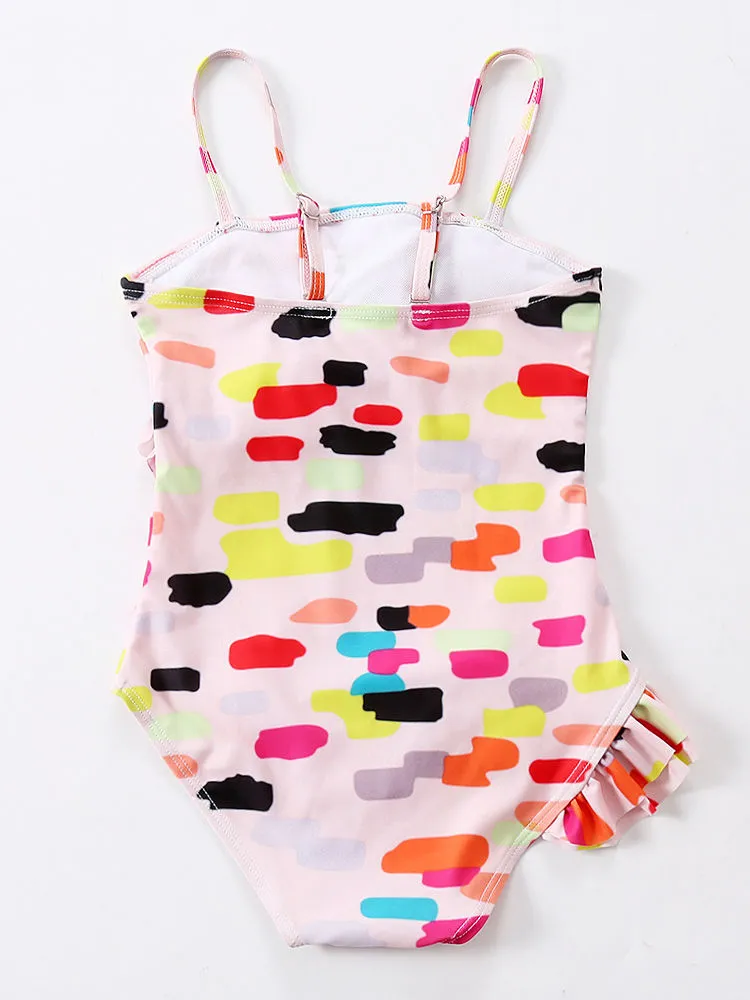 Big Girl Multi-color Bathing Suit