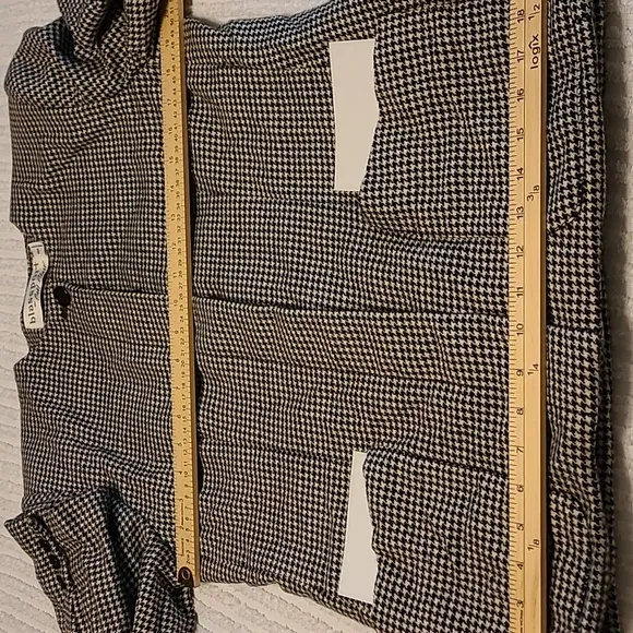 Bill Blass Vintage Wool Houndstooth Jacket Blazer USA 🇺🇸  Made Womens Size 8