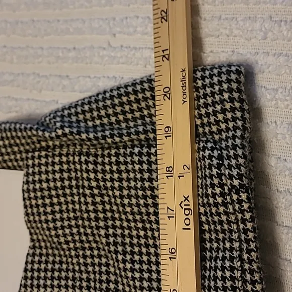 Bill Blass Vintage Wool Houndstooth Jacket Blazer USA 🇺🇸  Made Womens Size 8