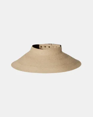 BIRDIE VISOR IN NATURAL