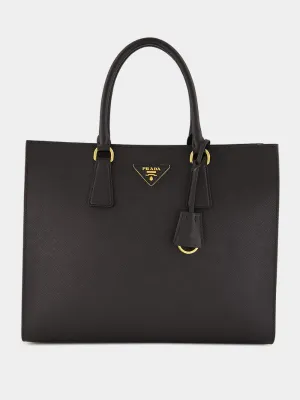 Black Medium Galleria Saffiano Bag