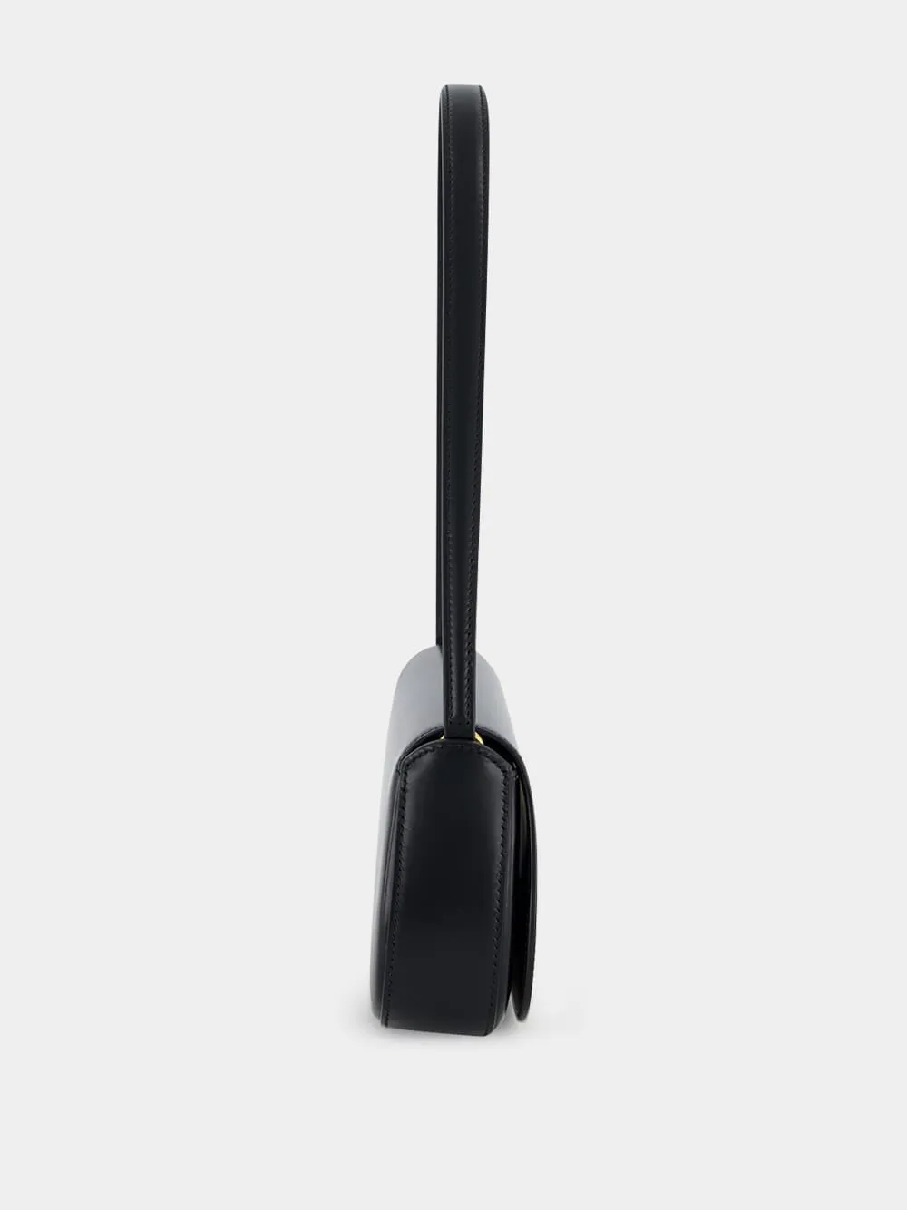 Black Mini Voltaire Leather Bag