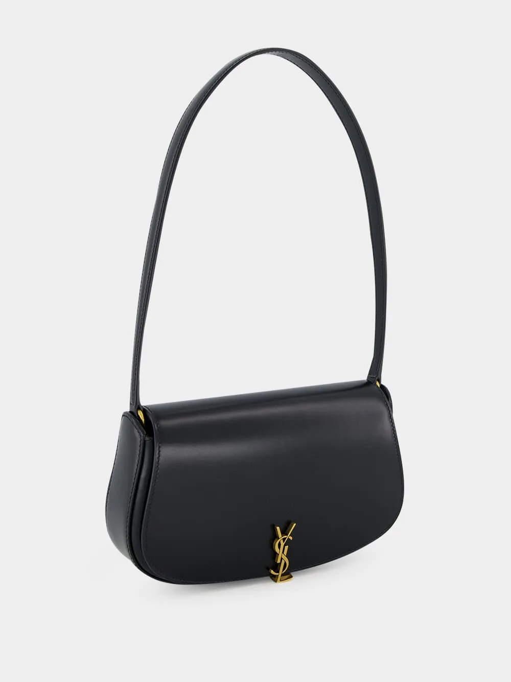 Black Mini Voltaire Leather Bag