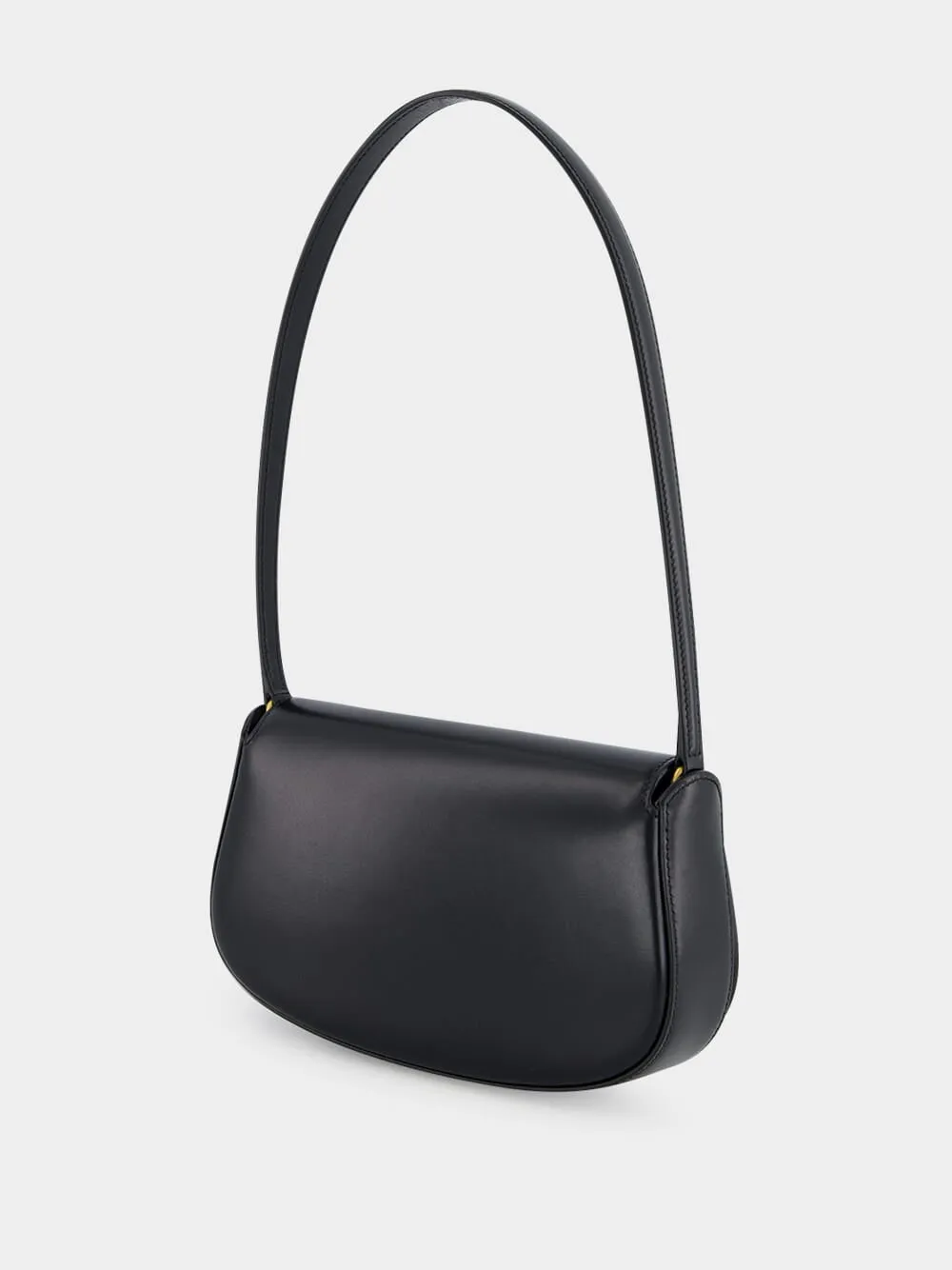 Black Mini Voltaire Leather Bag