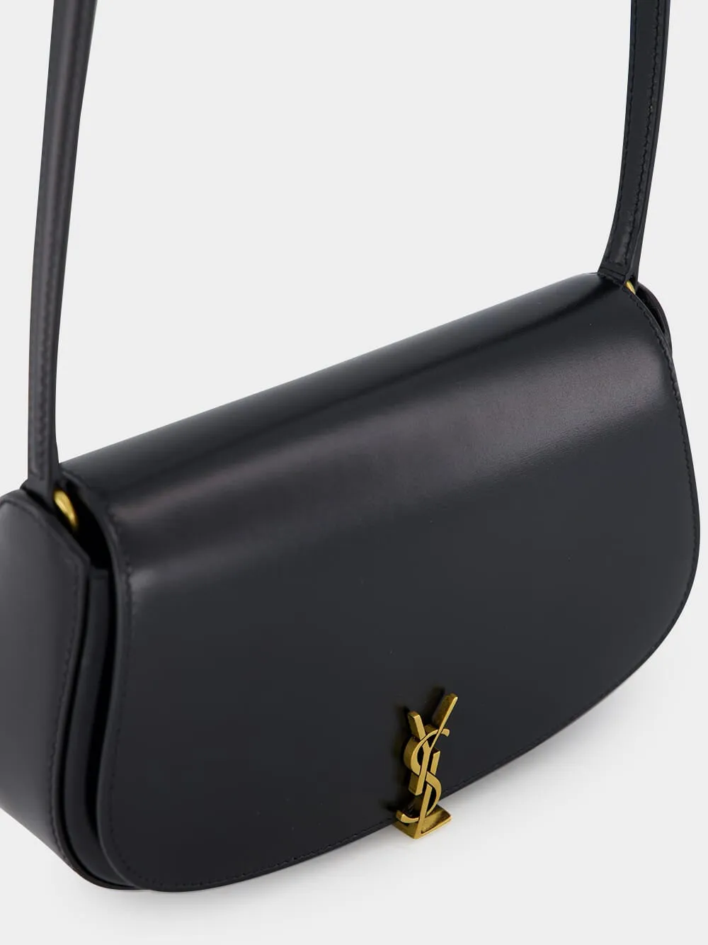 Black Mini Voltaire Leather Bag