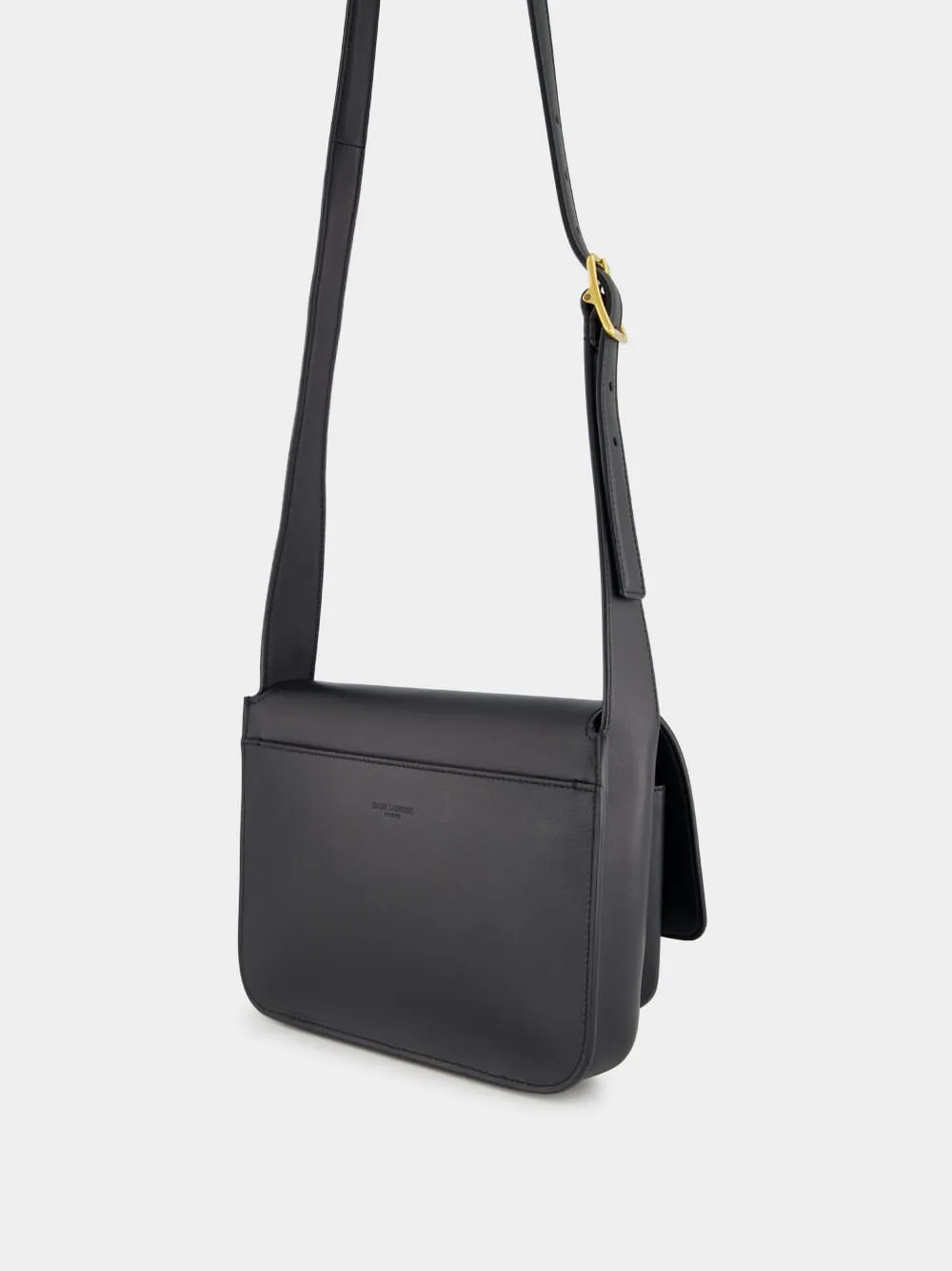 Black Niki Satchel in Leather