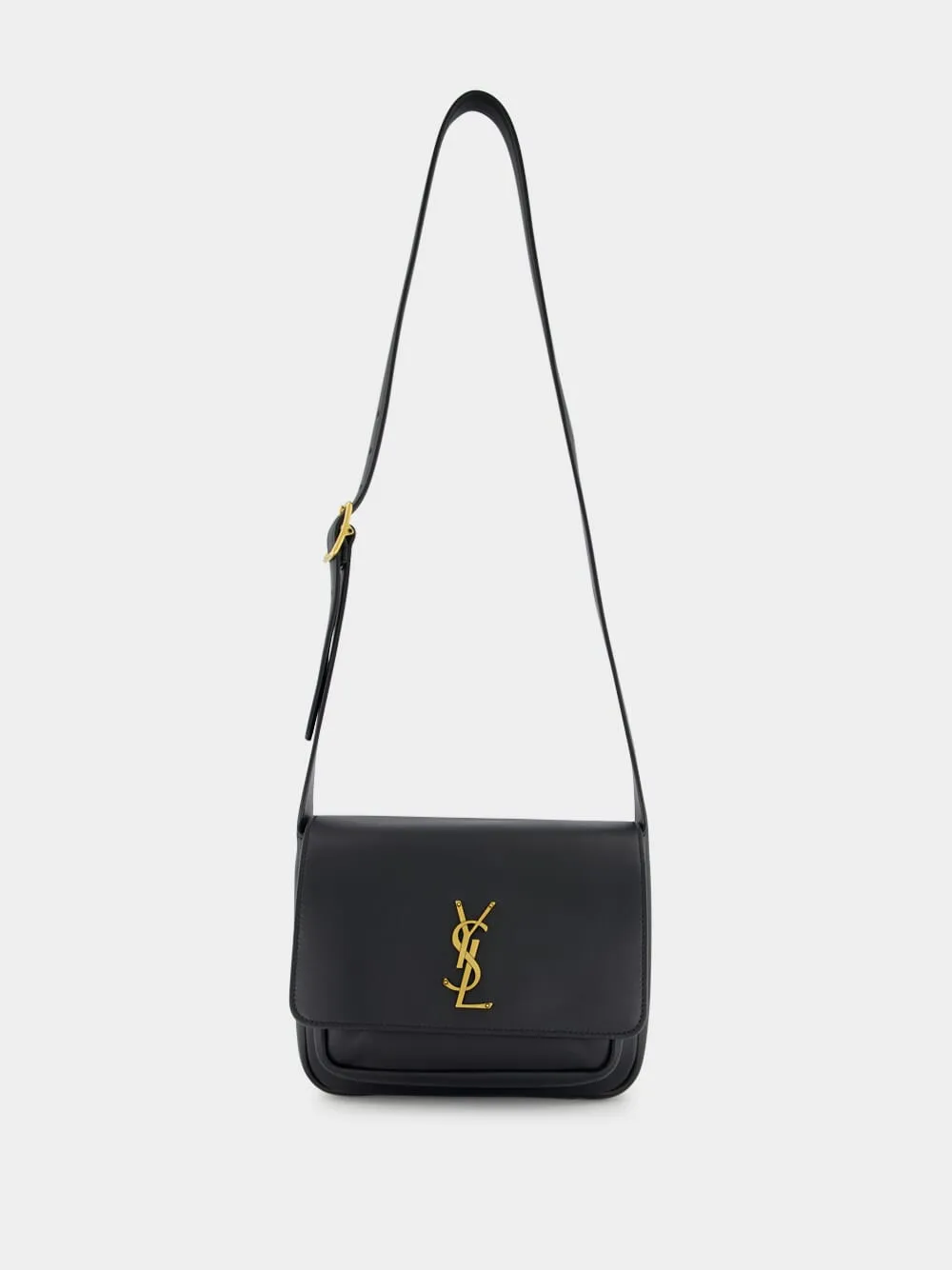 Black Niki Satchel in Leather