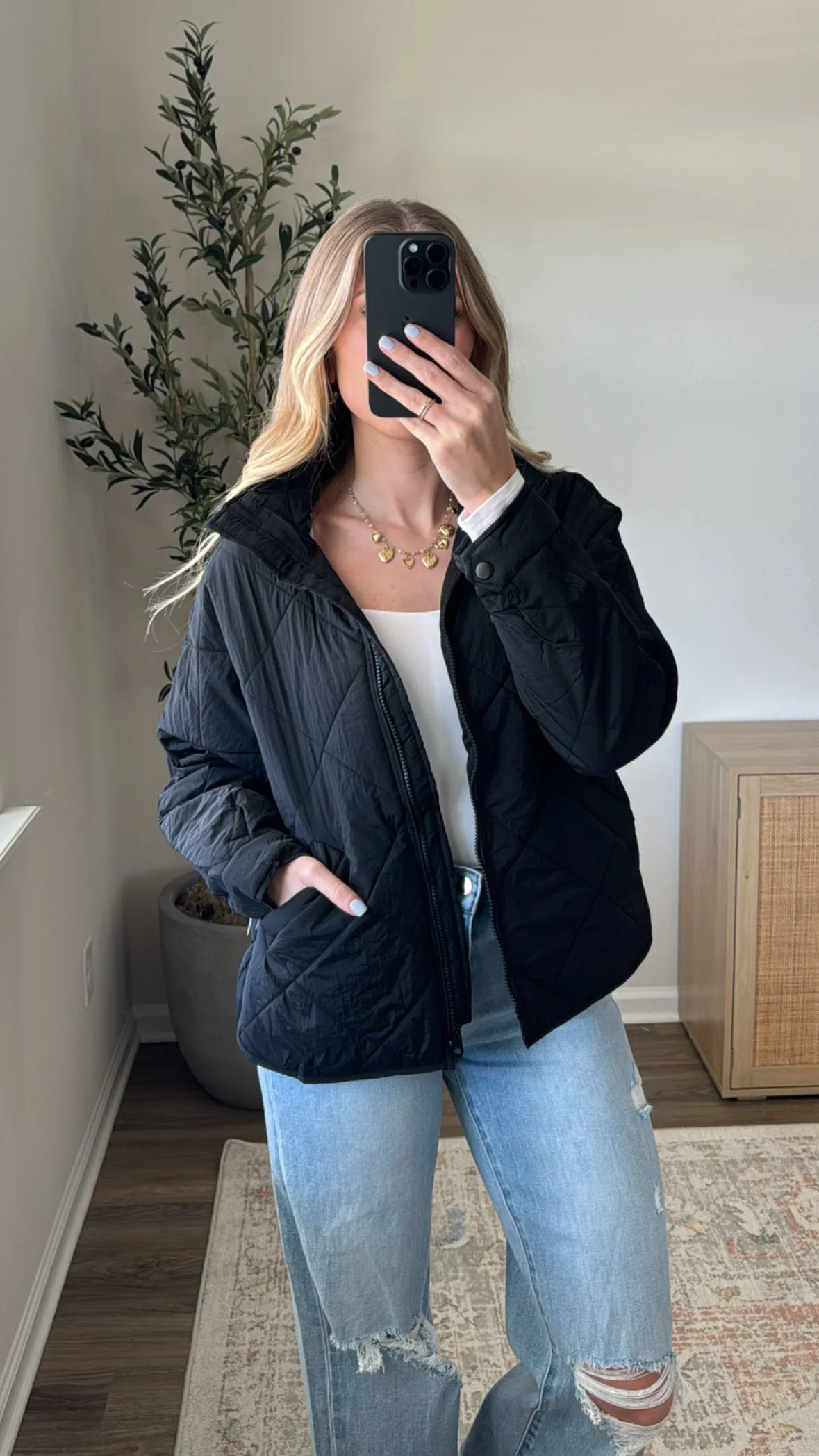 Black Puffer Jacket