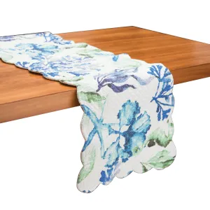Bluewater Bay Quilted Reversible Table Runner