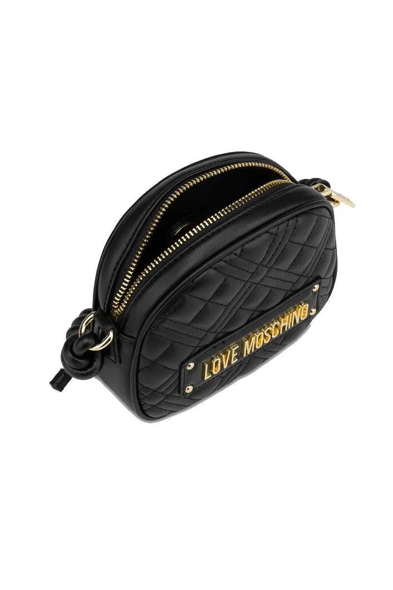 Borsa Pu Quilted - Nero