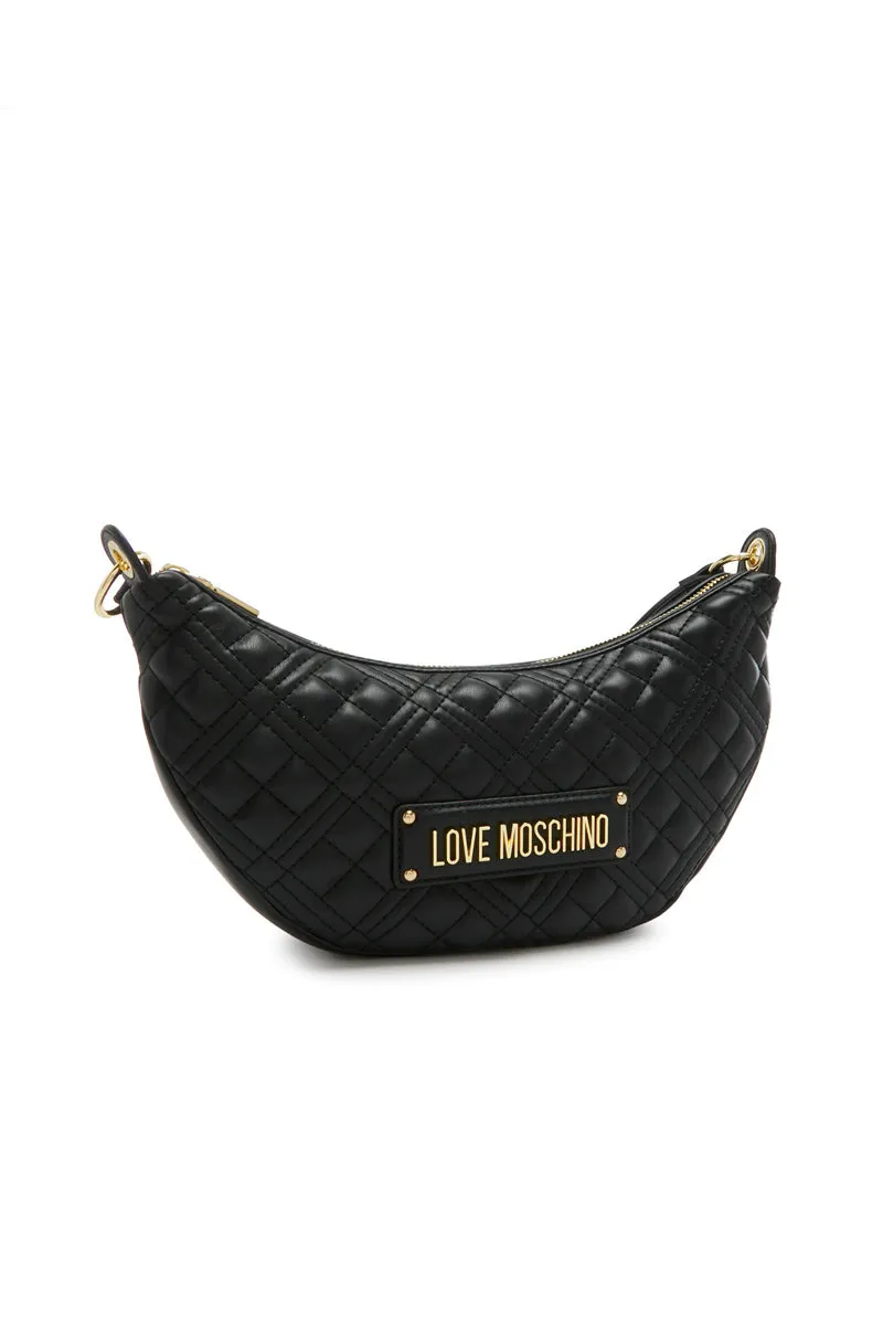 Borsa Pu Quilted - Nero