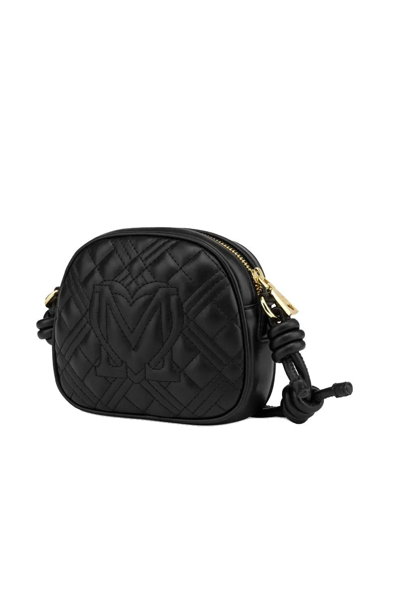 Borsa Pu Quilted - Nero