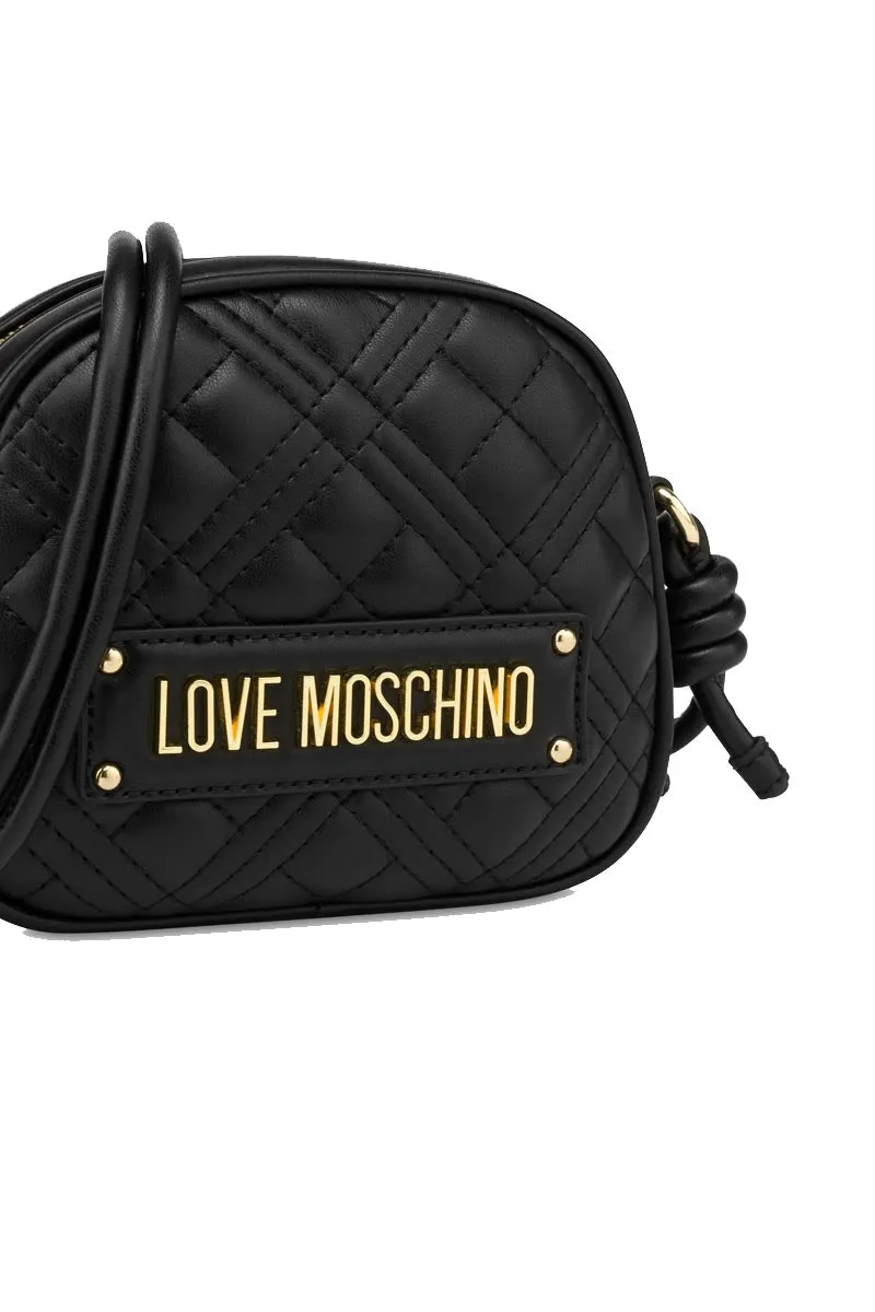 Borsa Pu Quilted - Nero
