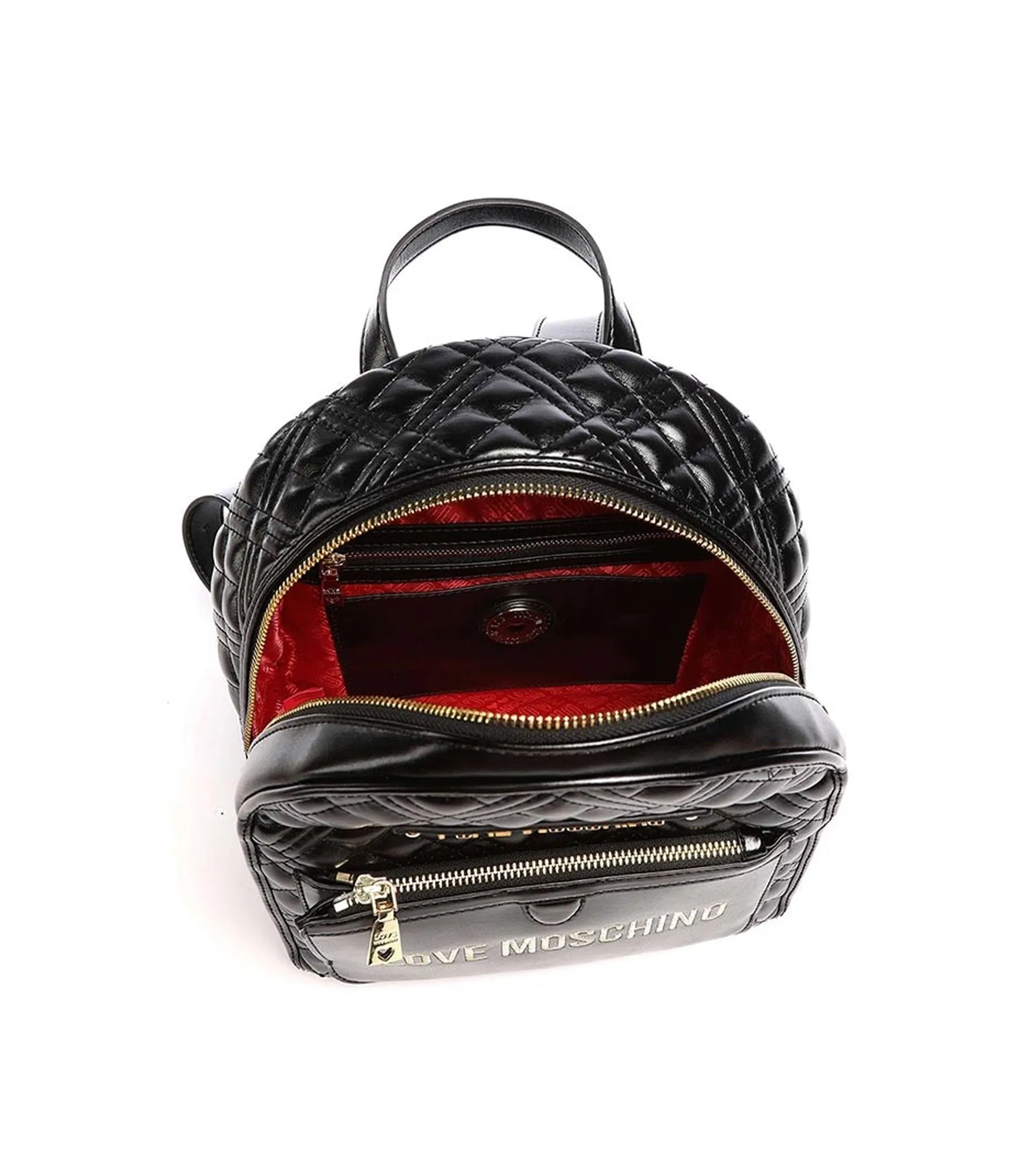Borsa Quilted Nappa Pu - Nero