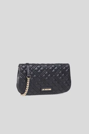 Borsa Quilted Nappa Pu - Nero