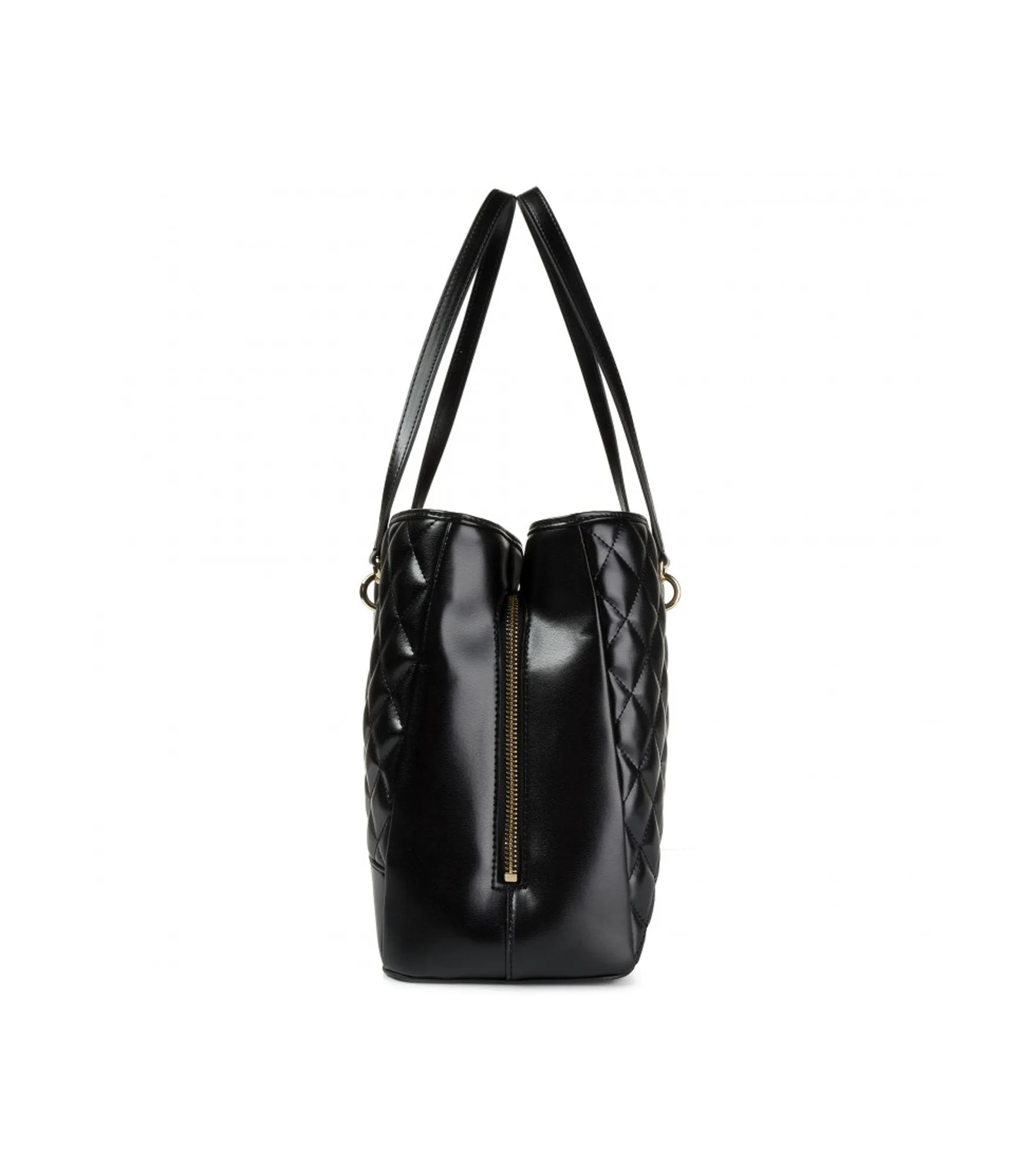 Borsa Quilted Nappa Pu - Nero