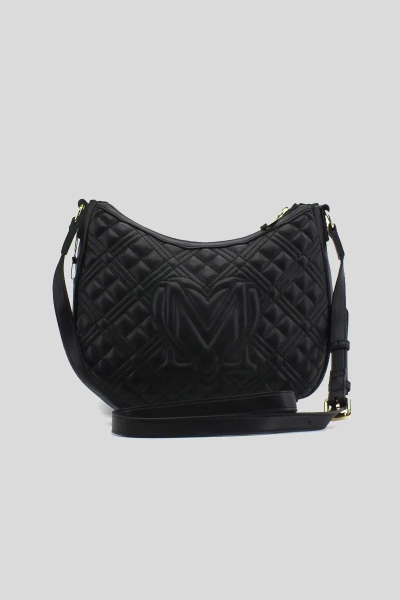 Borsa Quilted Nappa Pu - Nero