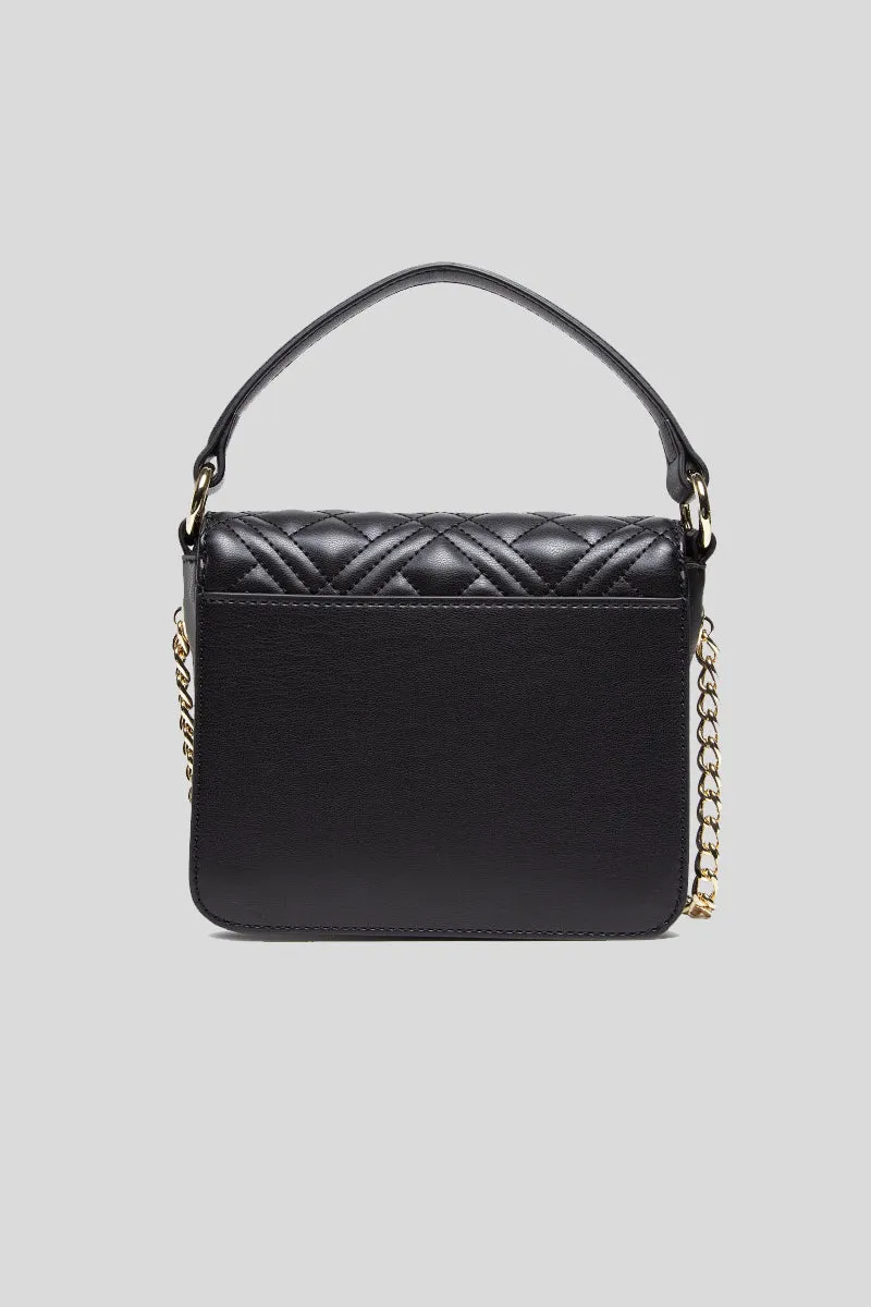 Borsa Quilted Nappa Pu - Nero