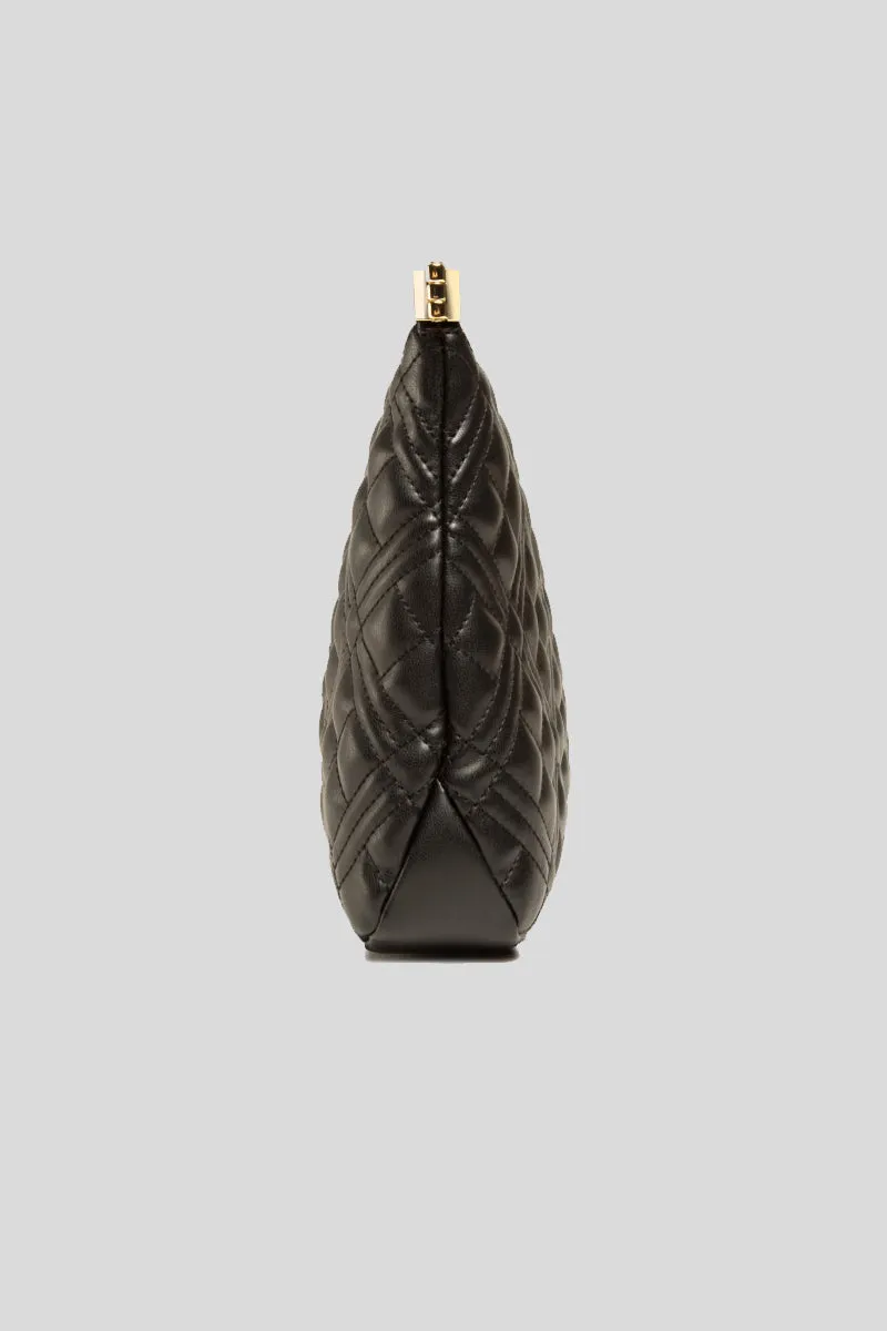 Borsa Quilted Nappa Pu - Nero