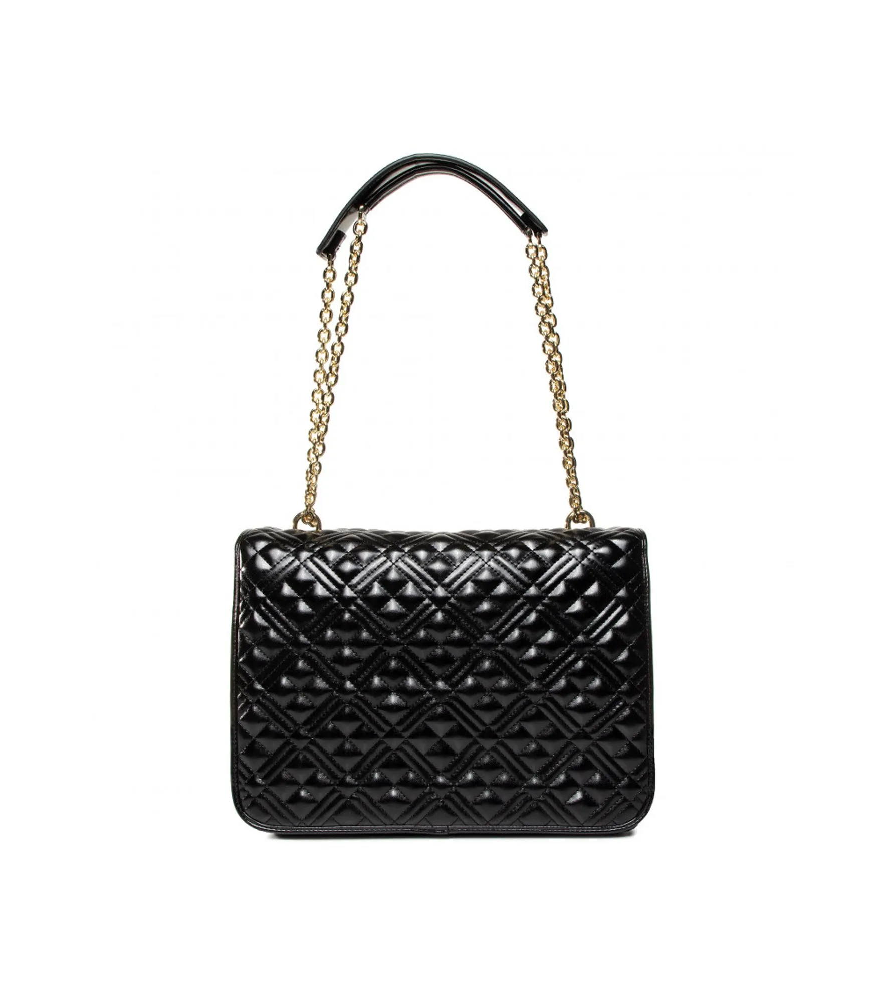 Borsa Quilted Nappa Pu - Nero
