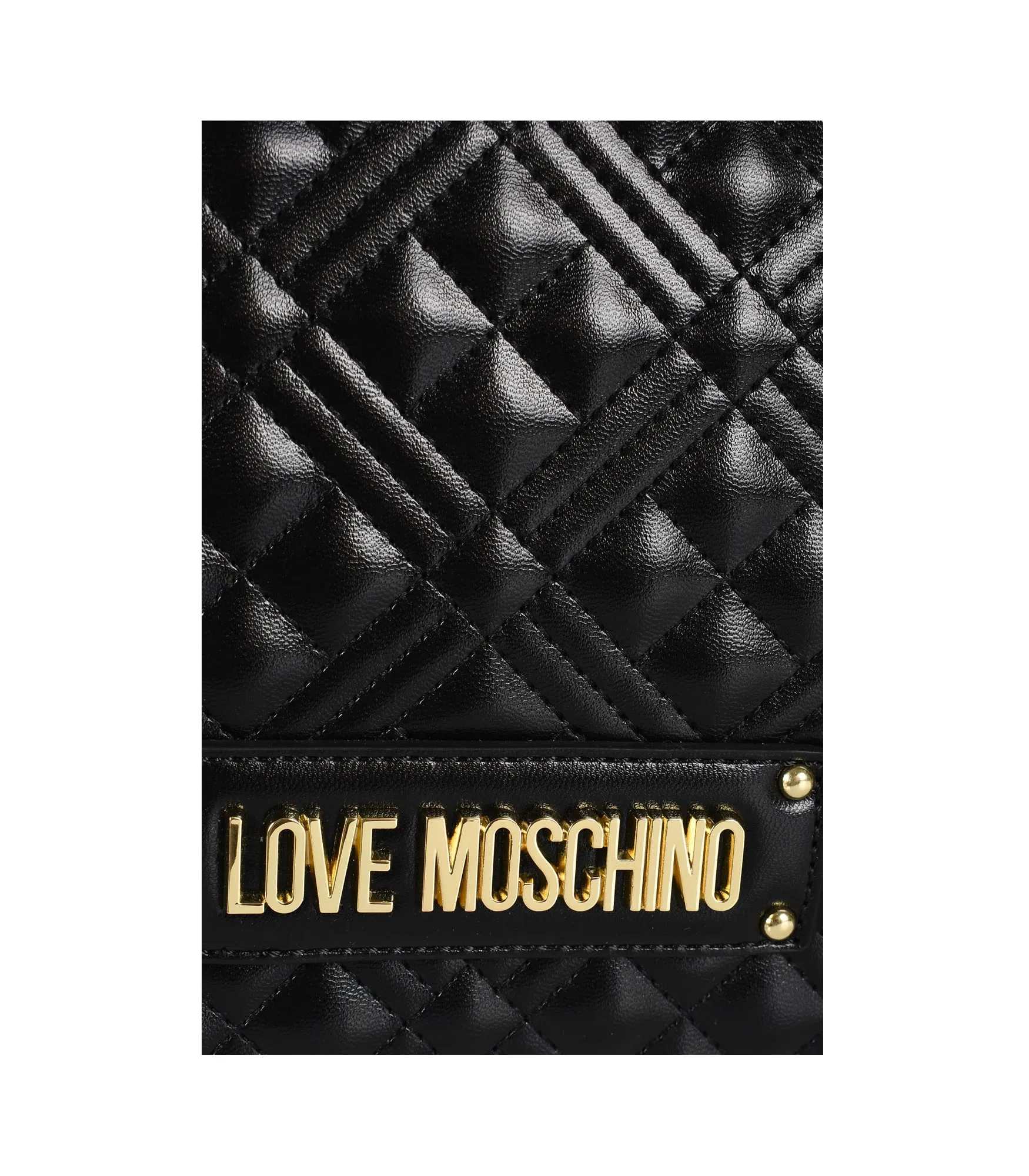 Borsa Quilted Nappa Pu - Nero