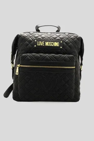 Borsa Quilted Nappa Pu - Nero