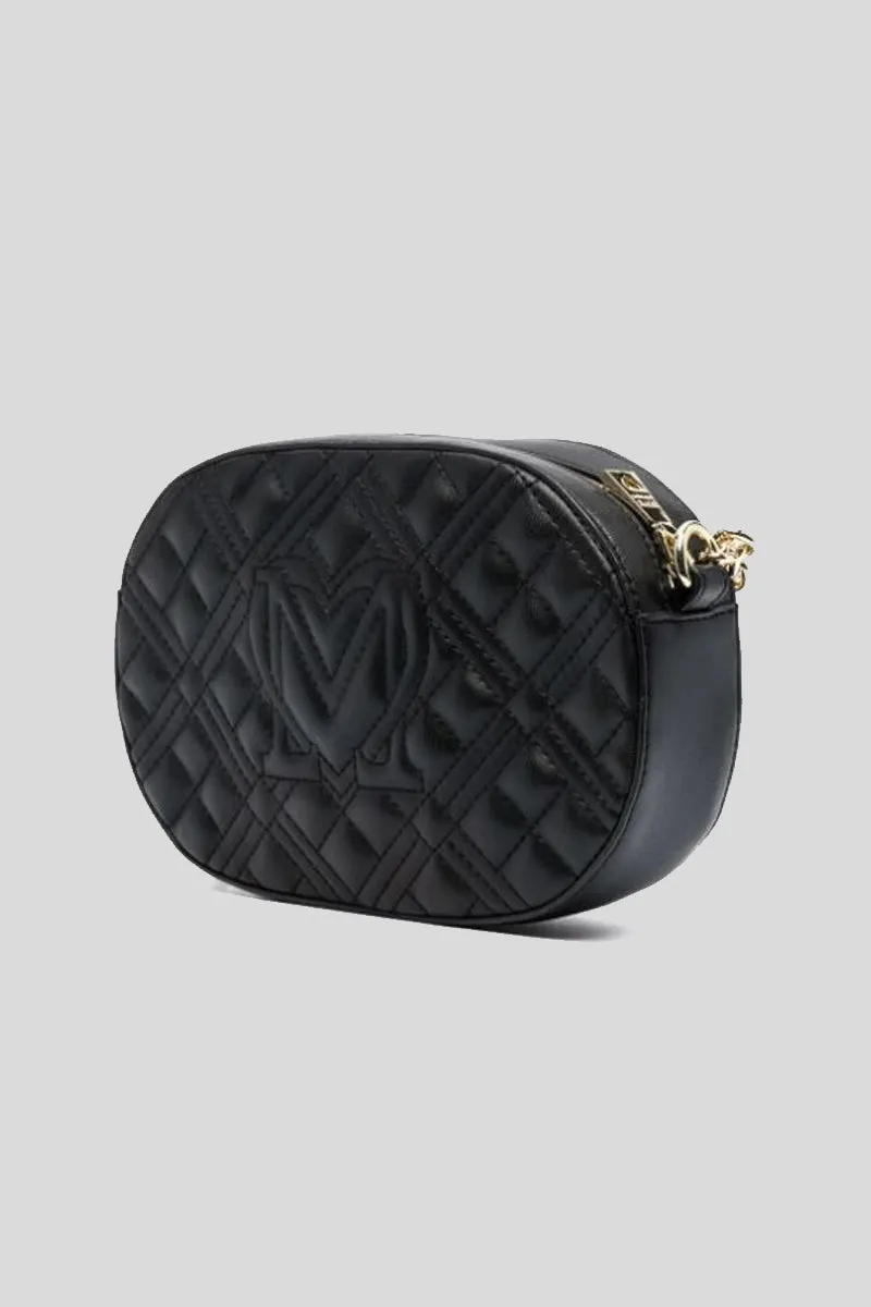 Borsa Quilted Nappa Pu - Nero