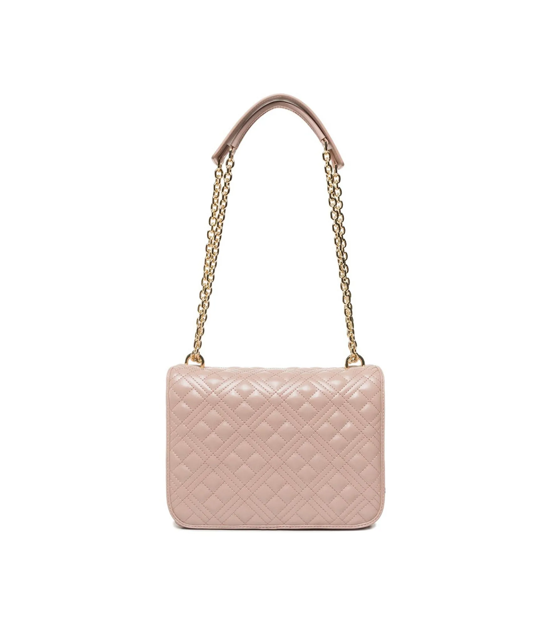 Borsa Quilted Nappa Pu - Rosa