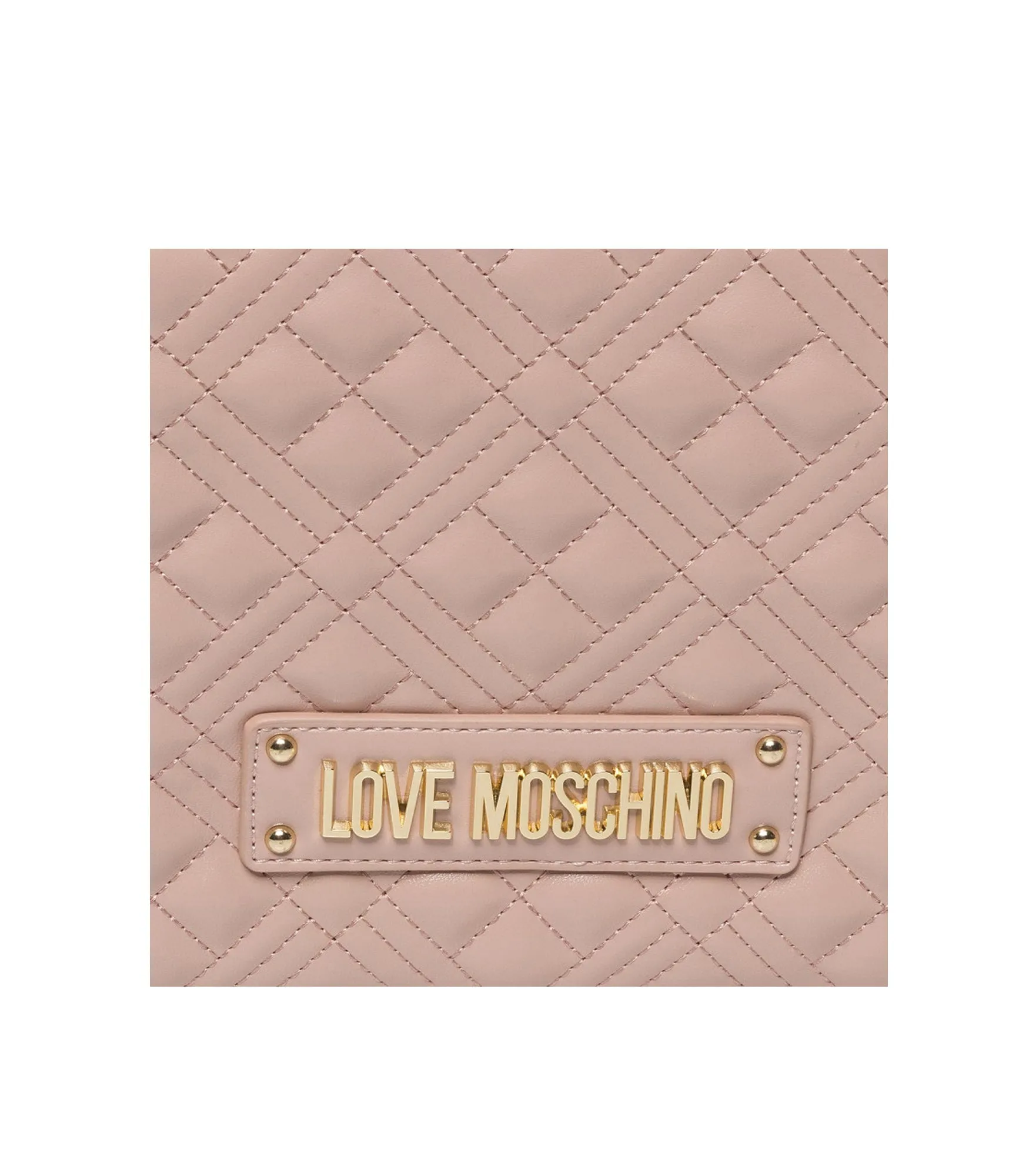 Borsa Quilted Nappa Pu - Rosa