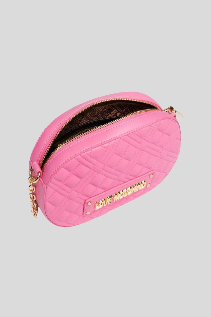 Borsa Quilted Nappa Pu - Rosa