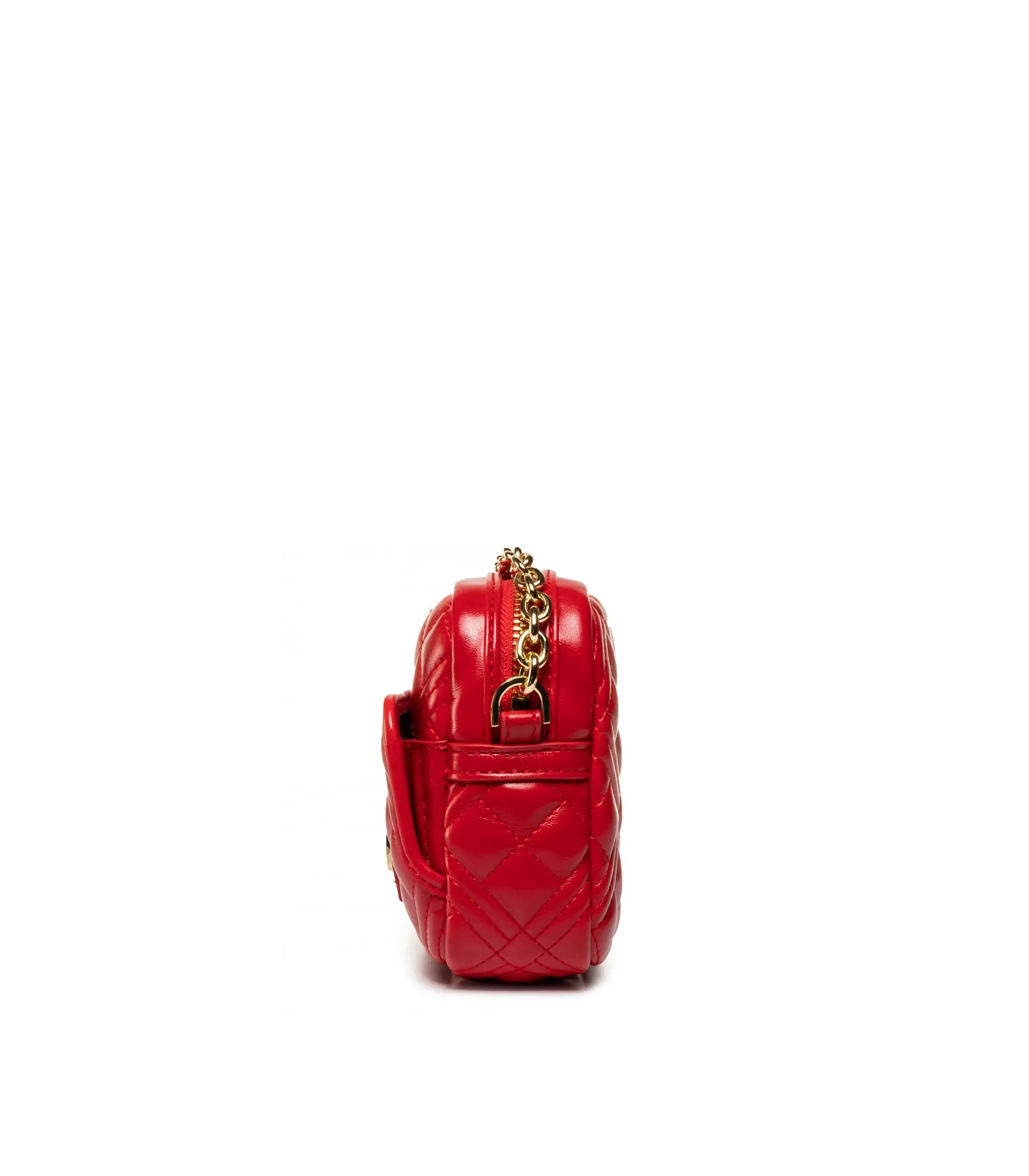 Borsa Quilted Nappa Pu - Rosso