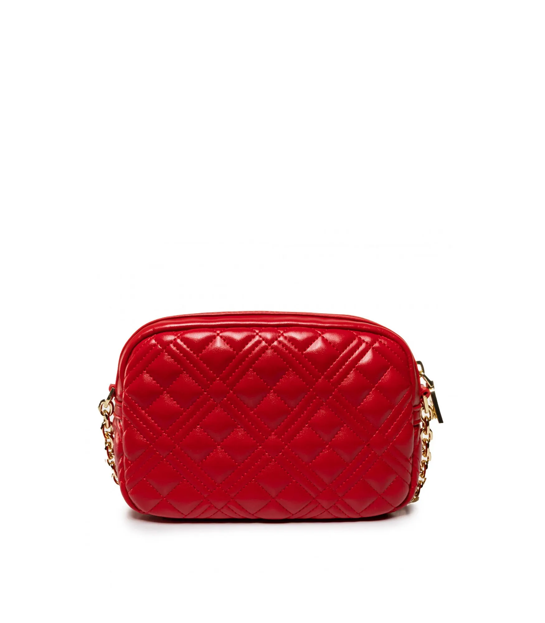 Borsa Quilted Nappa Pu - Rosso