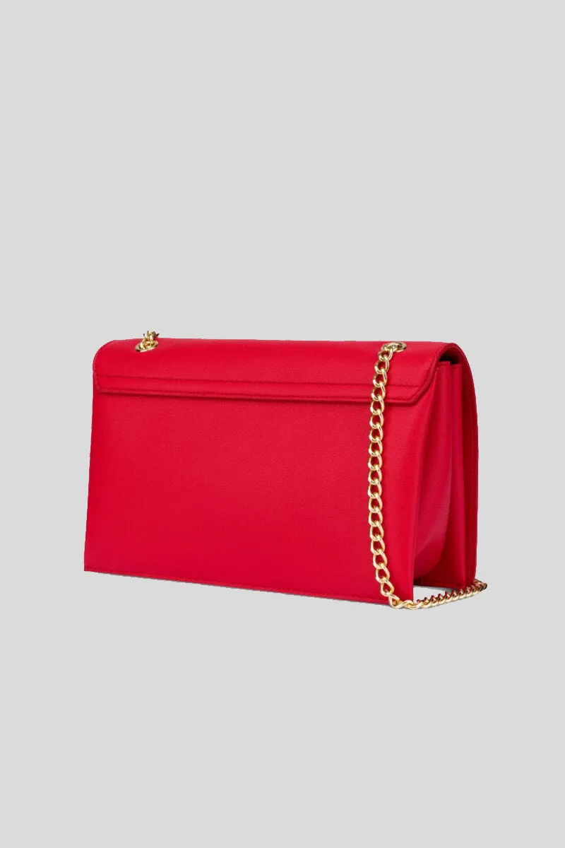 Borsa Quilted Nappa Pu - Rosso