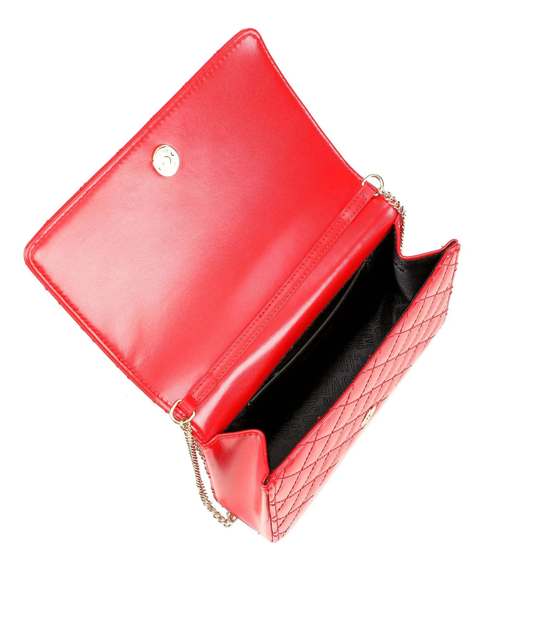 Borsa Quilted Nappa Pu - Rosso
