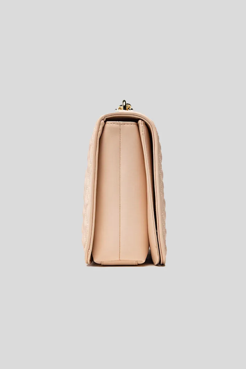Borsa Quilted Pu - Naturale
