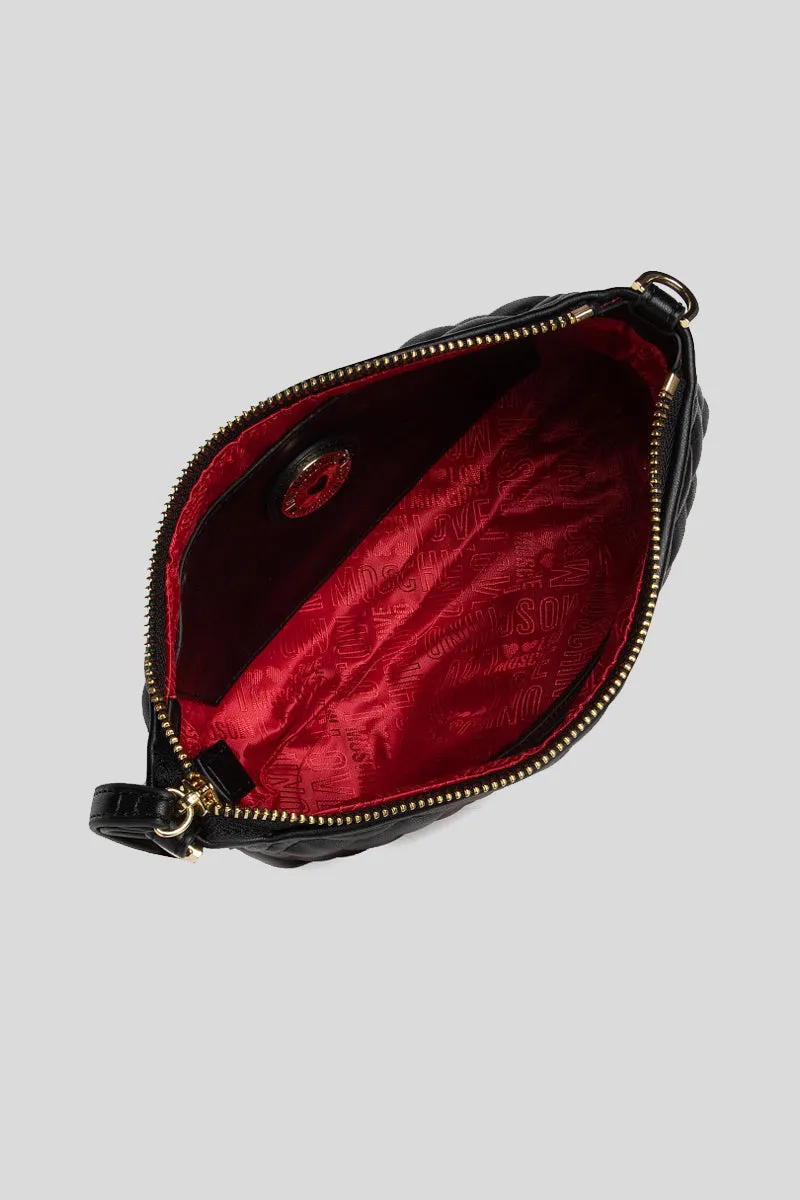 Borsa Quilted Pu - Nero