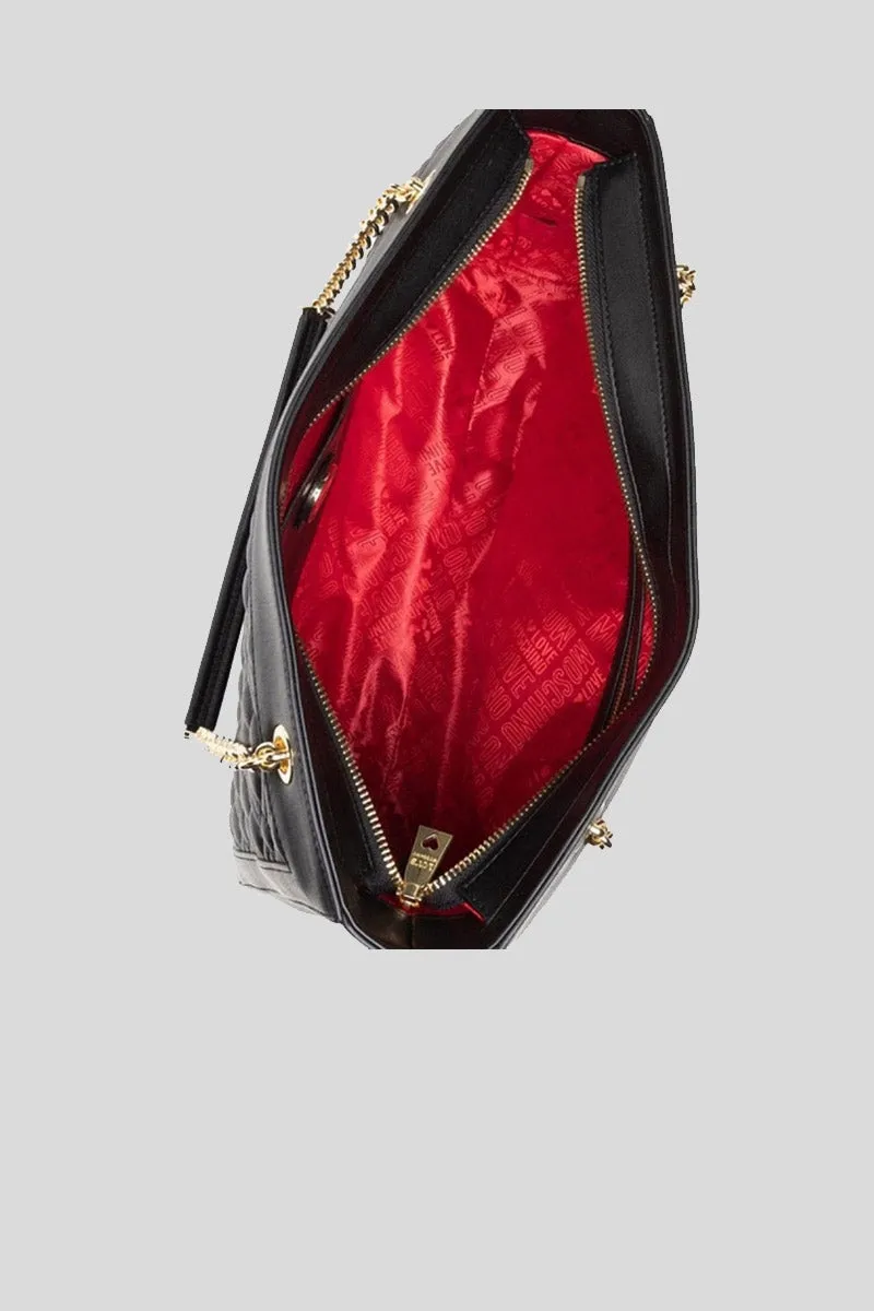 Borsa Quilted Pu - Nero
