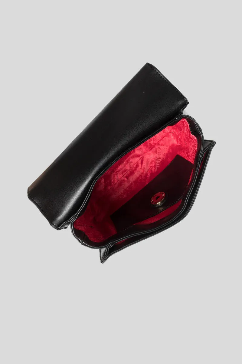 Borsa Quilted Pu - Nero