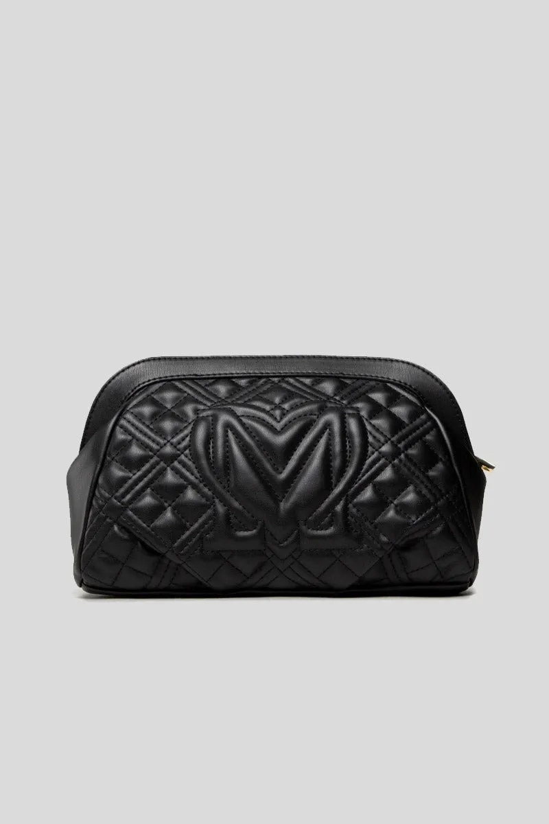 Borsa Quilted Pu - Nero