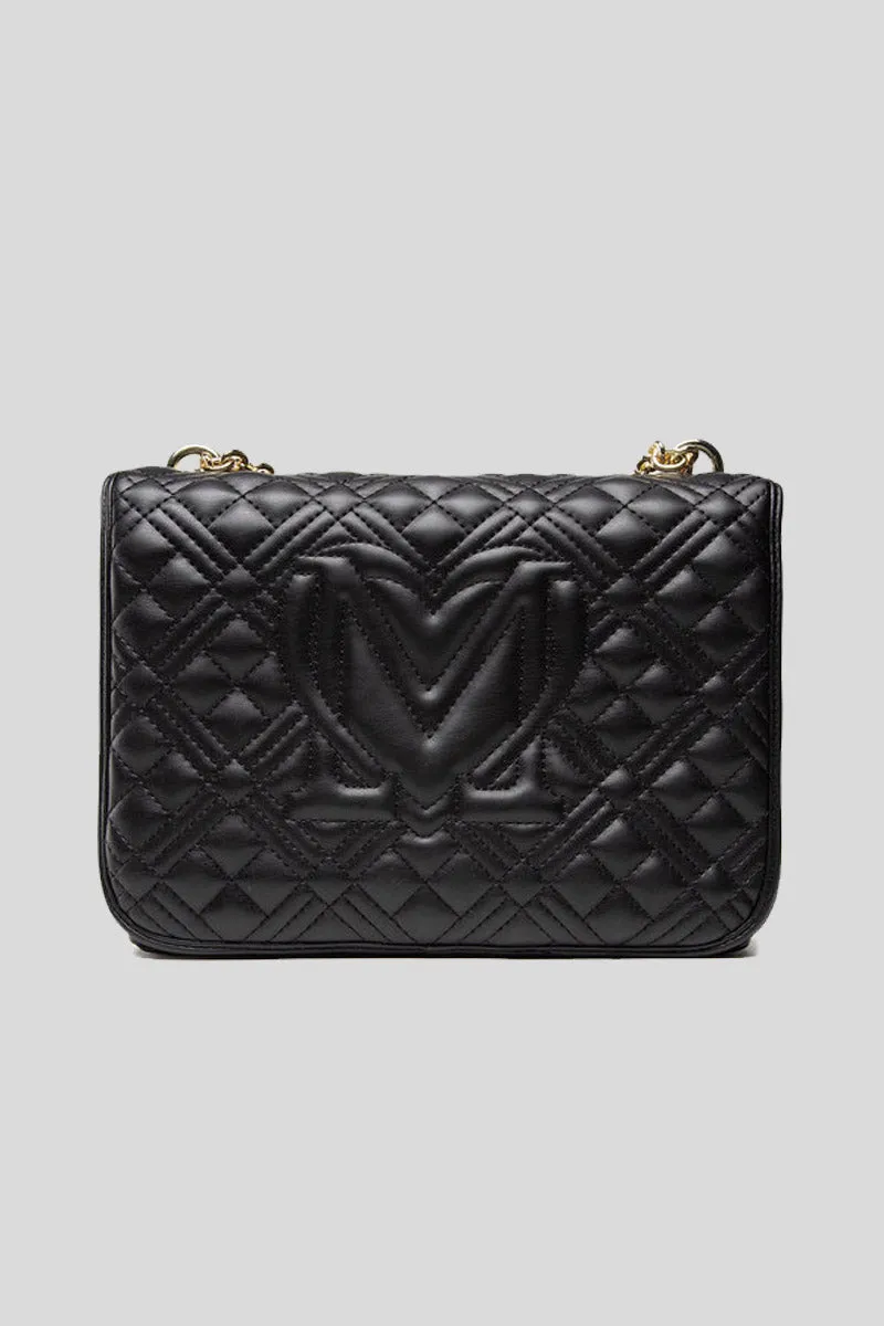 Borsa Quilted Pu - Nero