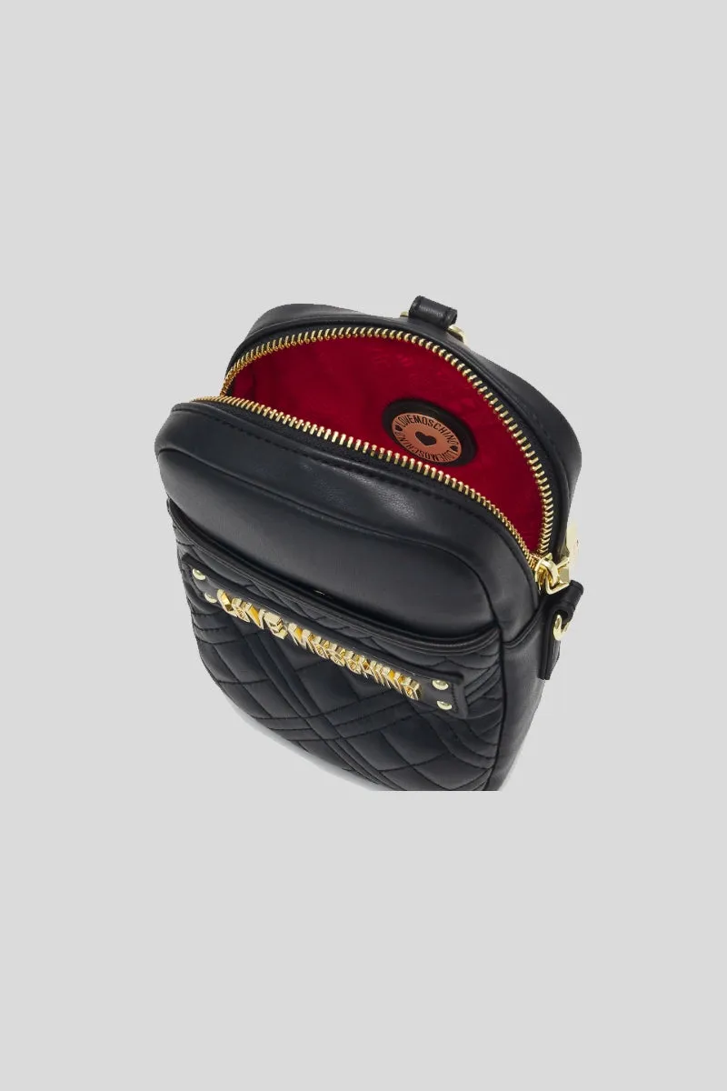 Borsa Quilted Pu - Nero