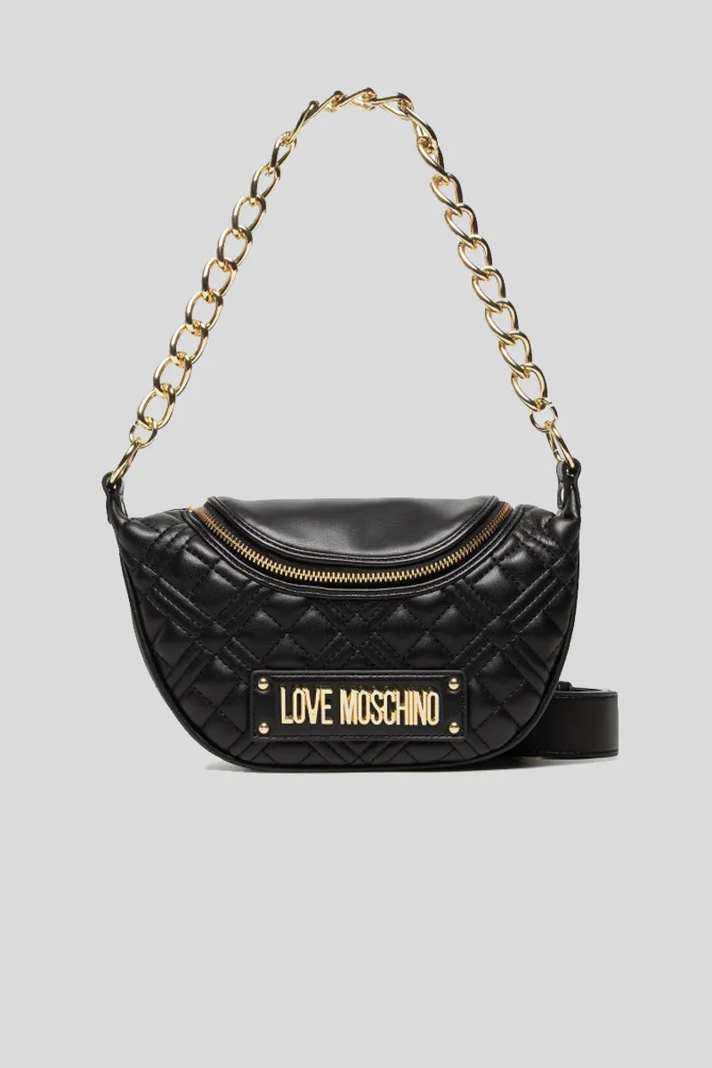 Borsa Quilted Pu - Nero