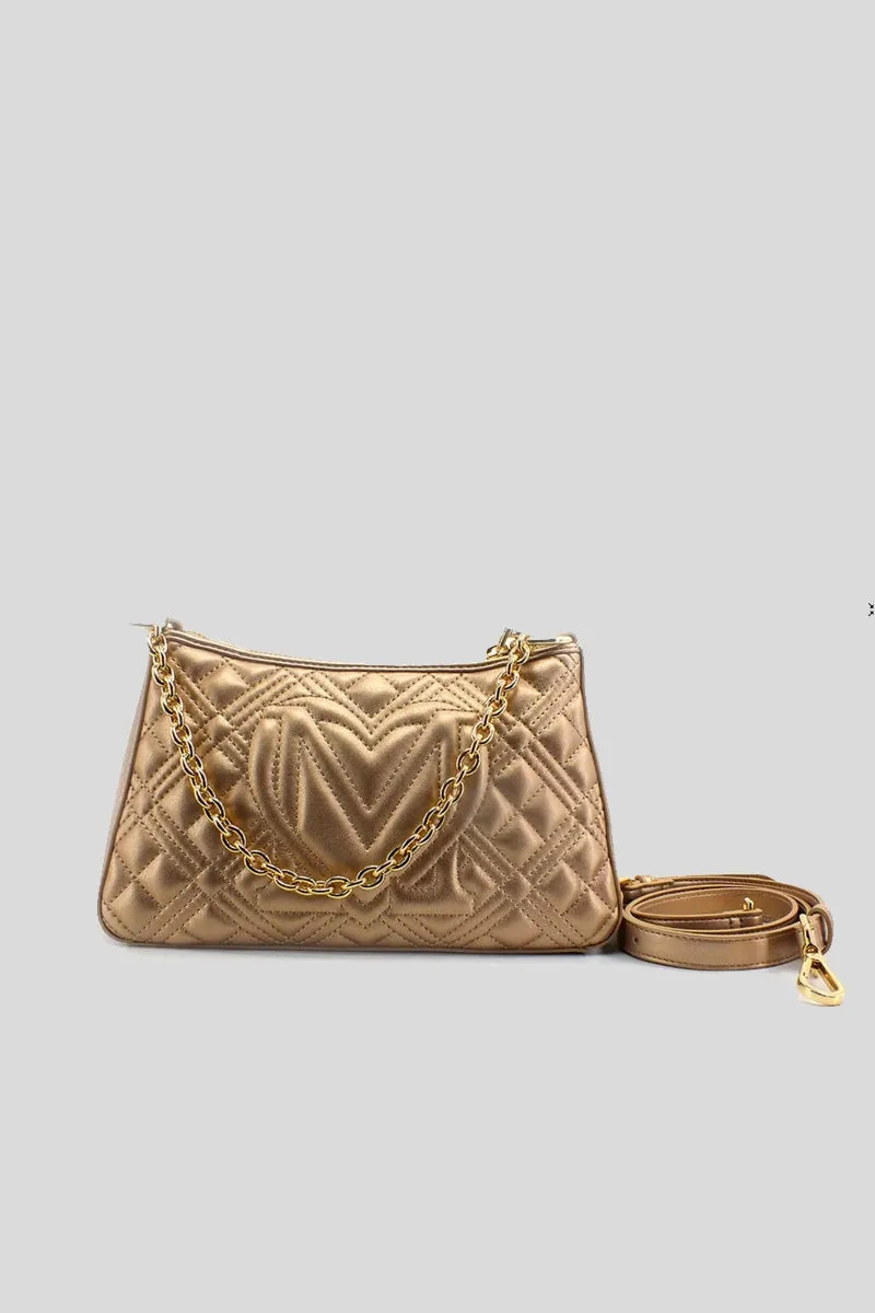Borsa Quilted Pu - Oro