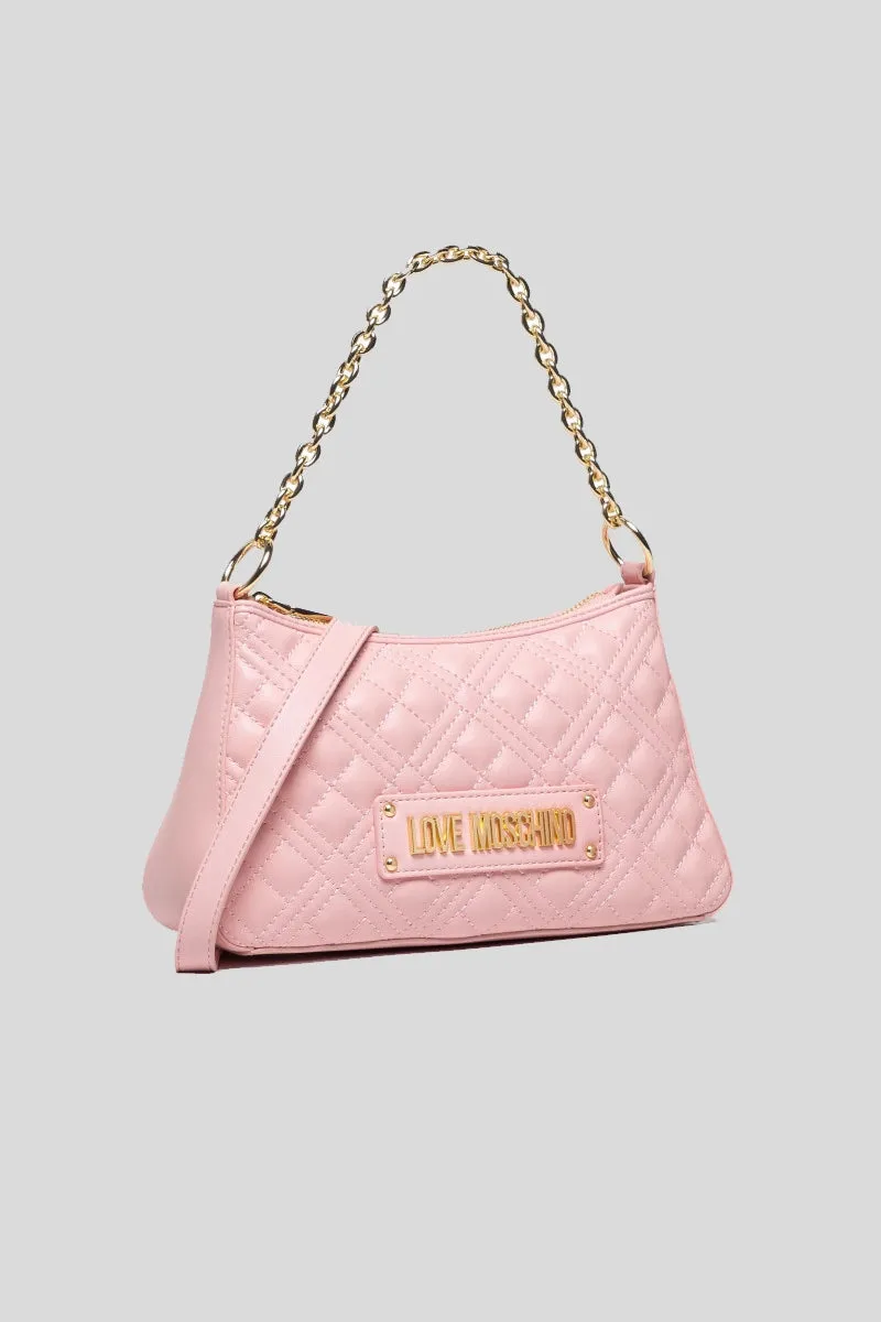 Borsa Quilted Pu - Rosa