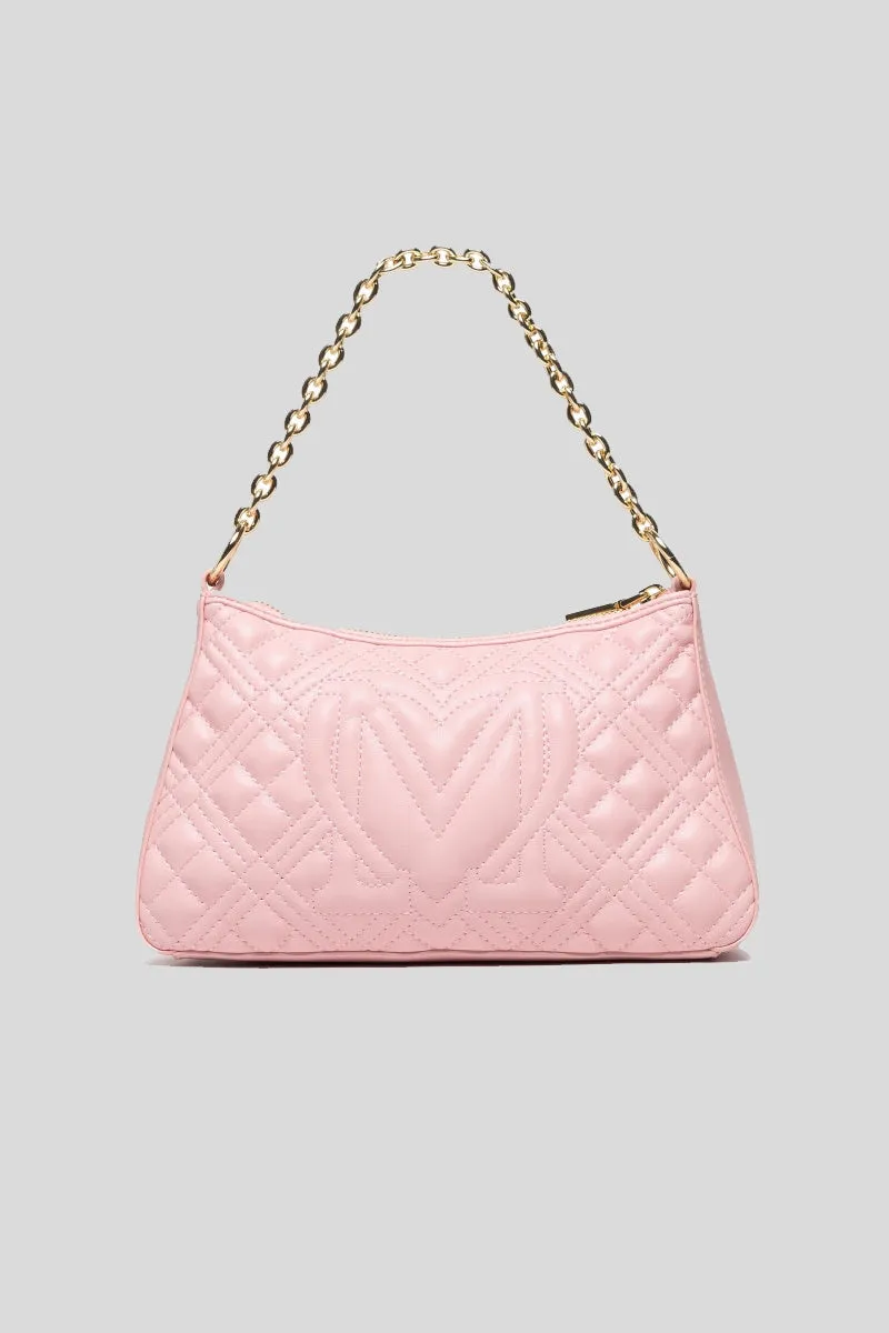 Borsa Quilted Pu - Rosa