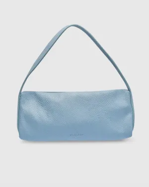 Brie Leon Harlow Slouch Baguette - Dusty Blue