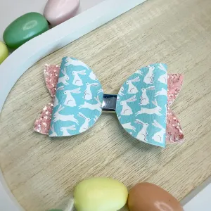Bunnies in a Field Bow