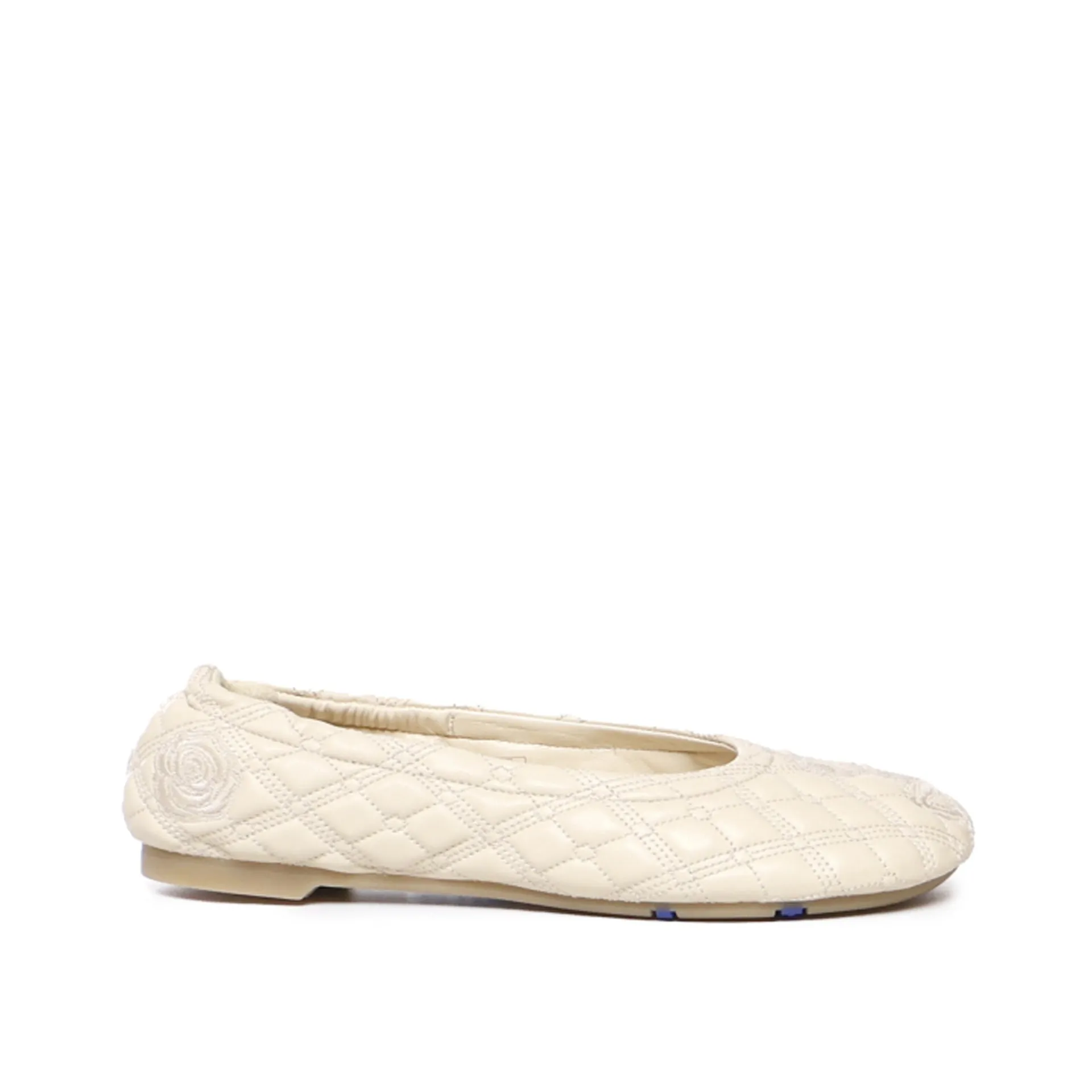 BURBERRY Sadler Leather Ballerina Flats for Women